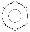 Hex Nut template